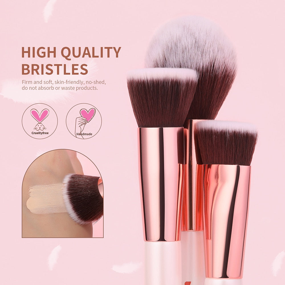 DUcare Professional Makeup Brushes 8-27Pcs Makeup Brush Full Set Foundation Eyeshadow Powder Synthetic Goat Hair Cosmetics Brush