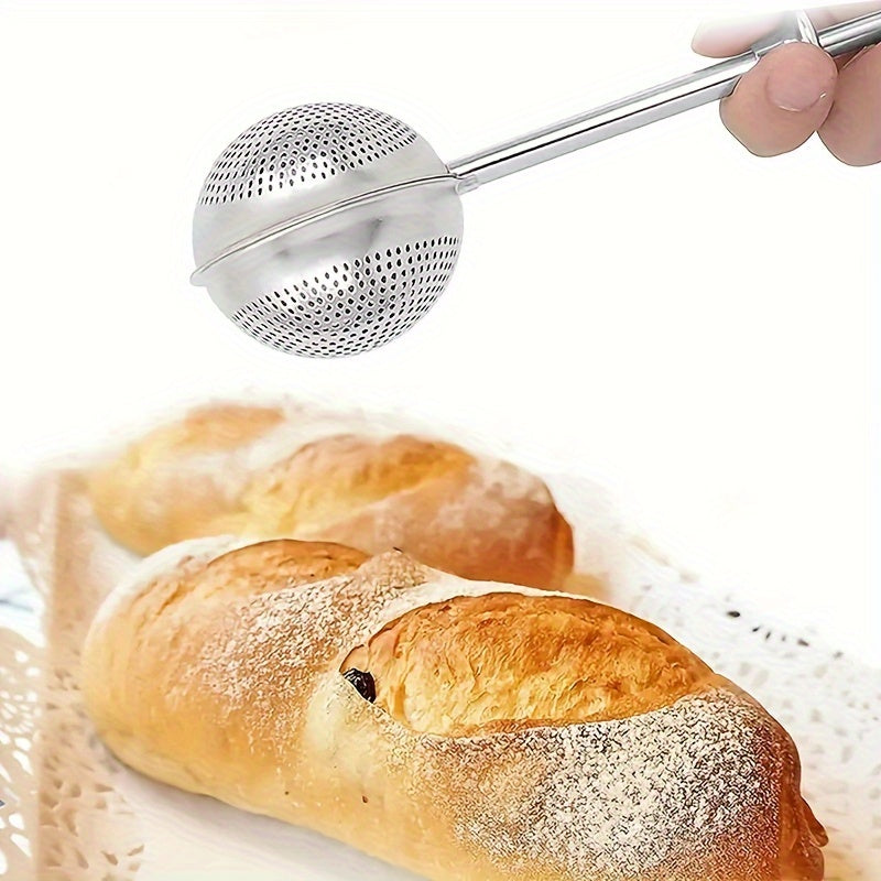 [Adjustable Tea Ball Infuser] Stainless Steel Tea Infuser, Adjustable Tea Ball, Creative Tea Accessories, Baking Powder Sifter, for Coffee, Tea, and Espresso, Kitchen and Dining Supplies, Festive for Christmas, Halloween, Eas